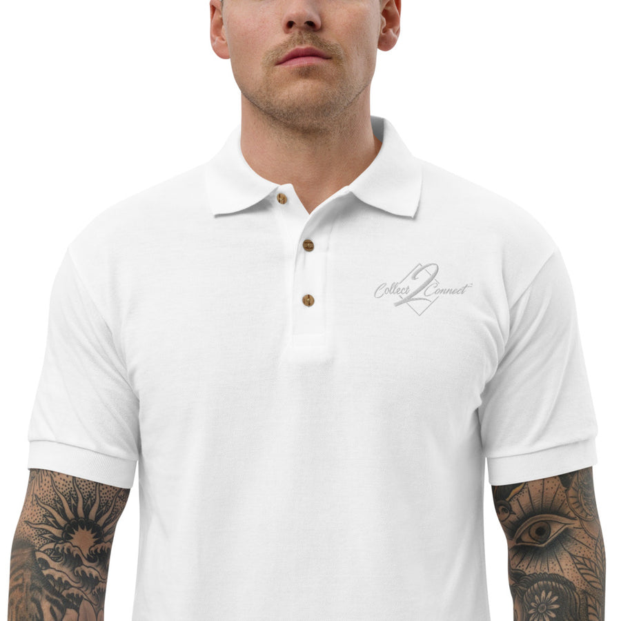 C2C Embroidered Polo Shirt